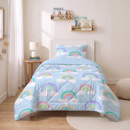 Lazy Dekbed Zonder Overtrek Kids - Rainbow