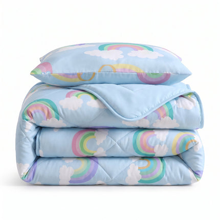 Lazy Dekbed Zonder Overtrek Kids - Rainbow