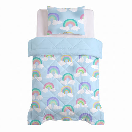 Lazy Dekbed Zonder Overtrek Kids - Rainbow