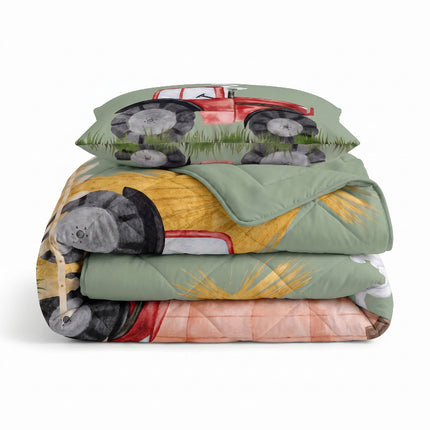 Lazy Dekbed Zonder Overtrek Kids - Tractor
