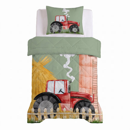 Lazy Dekbed Zonder Overtrek Kids - Tractor