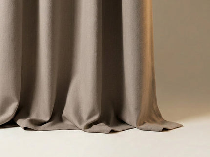 Luxe Gordijnen 100% Verduisterend - Haken - Taupe