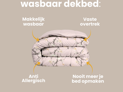 Easy Dekbed Zonder Overtrek - Spring Blossom