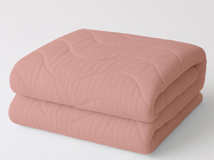 Easy Dekbed Zonder Overtrek Wave Uni - Roze