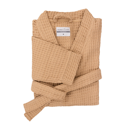 Luxe Wafel Badjas - Pale Khaki