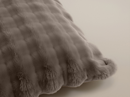 Dekbedovertrek Teddy Pom Pom - Taupe