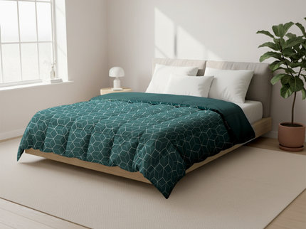Easy Dekbed Zonder Overtrek - Endless Hexagons