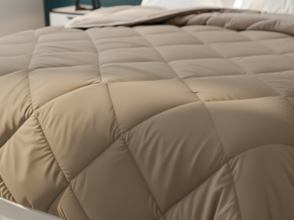 Lazy Dekbed Zonder Overtrek - Taupe