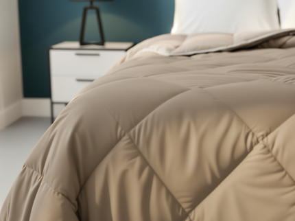 Lazy Dekbed Zonder Overtrek - Taupe
