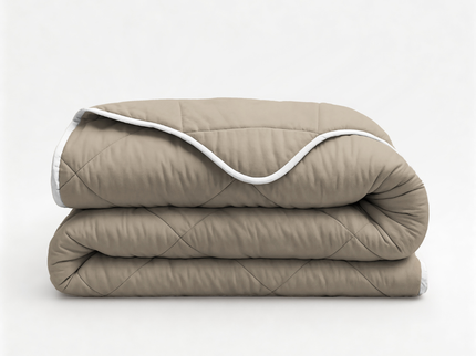 Lazy Dekbed Zonder Overtrek - Taupe