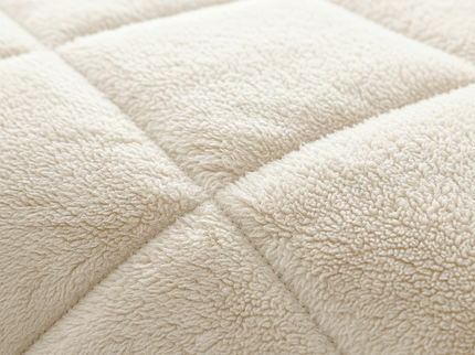Lazy Dekbed Zonder Overtrek - Teddy Fur - Beige