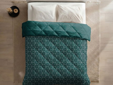 Easy Dekbed Zonder Overtrek - Endless Hexagons