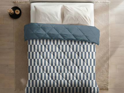 Easy Dekbed Zonder Overtrek - Pastel Rectangles