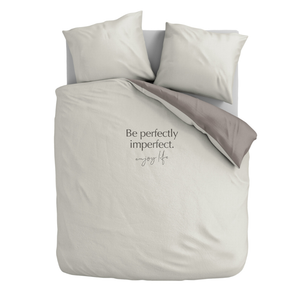 Dekbedovertrek Percale-Katoen - Perfectly Imperfect