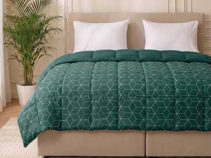 Easy Dekbed Zonder Overtrek - Endless Hexagons