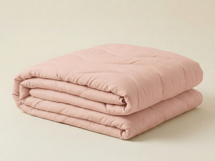 Easy Dekbed Zonder Overtrek Wave Uni - Roze