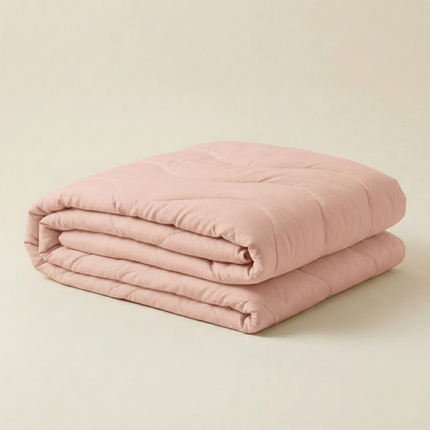 Easy Dekbed Zonder Overtrek Wave Uni - Roze