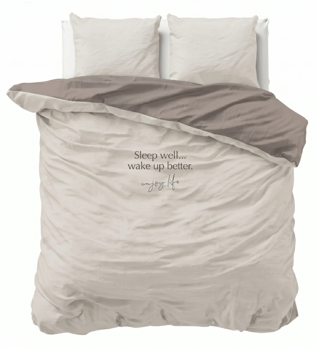 Dekbedovertrek Percale-Katoen - Sleep Well