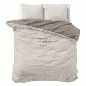 Dekbedovertrek Percale-Katoen - Sleep Well