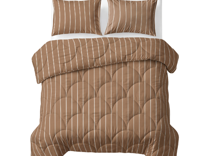 Lazy Dekbed Zonder Overtrek Poplin - Taupe