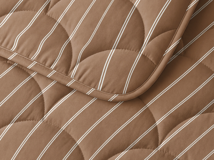 Lazy Dekbed Zonder Overtrek Poplin - Taupe