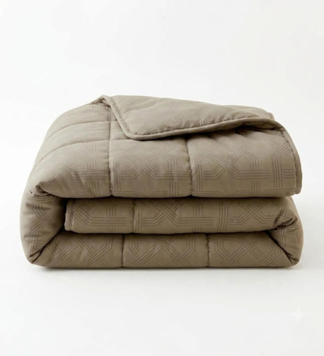 Easy Dekbed Zonder Overtrek - Japandi - Taupe