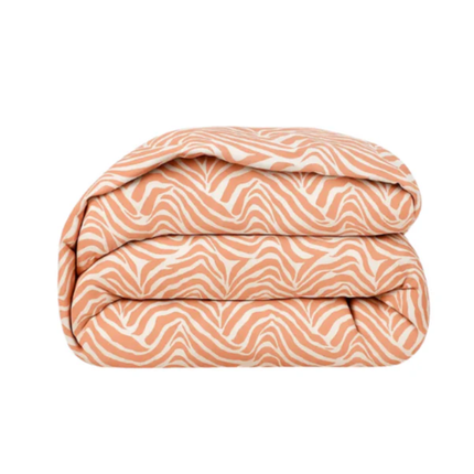 Easy Dekbed Zonder Overtrek - Zebra - Roze