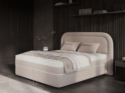 Boxspring met Opbergruimte - Essence - Beige