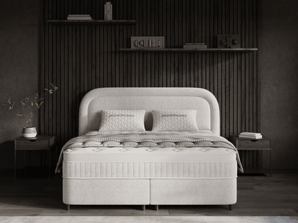 Boxspring met Opbergruimte - Essence - Off-White