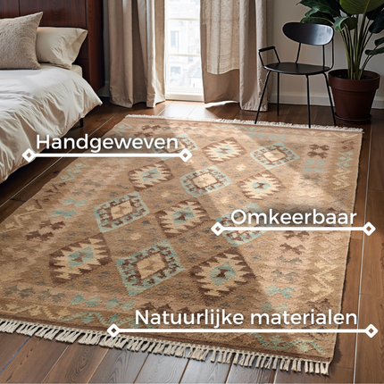 Vloerkleed Kamal - Multi