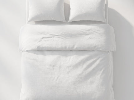 Dekbedovertrek Percale Katoen - Wit