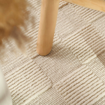 Wollen Vloerkleed Scala - Crème