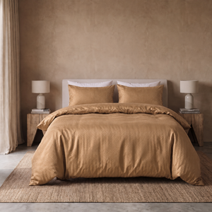 Dekbedovertrek Satin Point - Taupe