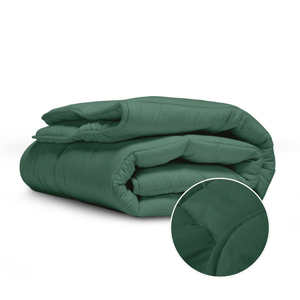 Easy Dekbed Zonder Overtrek - Stone Washed  - Groen