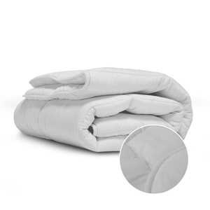 Easy Dekbed Zonder Overtrek - Stone Washed - Zilvergrijs
