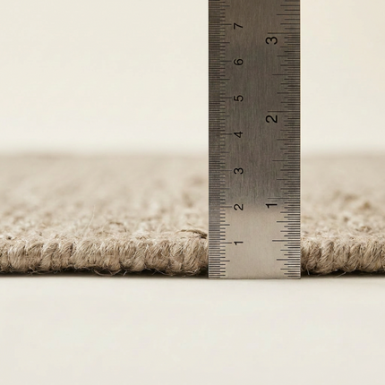Handgeweven Jute Vloerkleed Rosalie - Wit