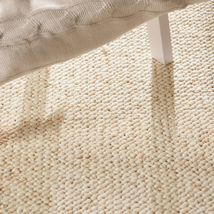 Vloerkleed Wool - Creme