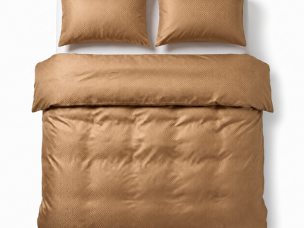 Dekbedovertrek Satin Point - Taupe
