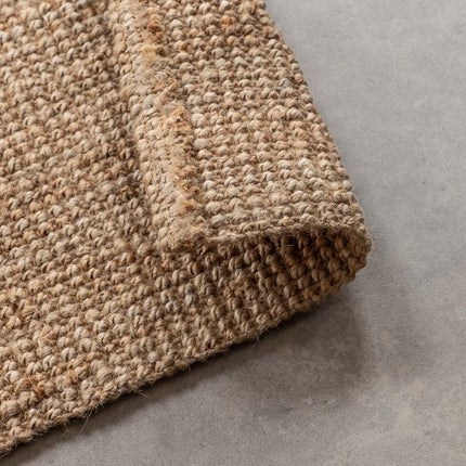 Handgeweven Jute Vloerkleed - Naturel