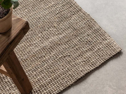 Handgeweven Jute Vloerkleed - Taupe