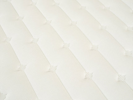 Matras Dreamhouse Harmony, close-up van gestikte quilting-textuur