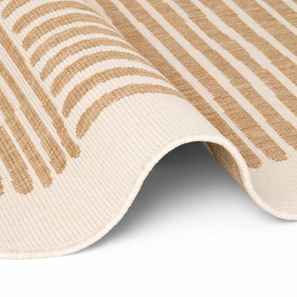 Ted Baker Vloerkleed Bounds Rond - Jute Wit
