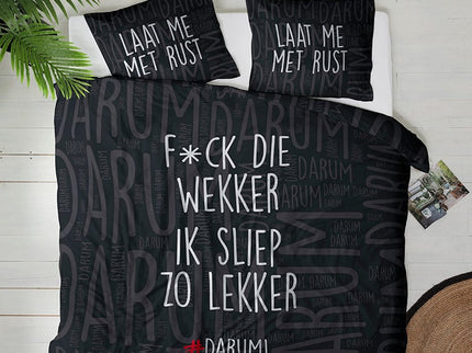 #DARUM! Dekbedovertrek #DARUM! F*ck die wekker!