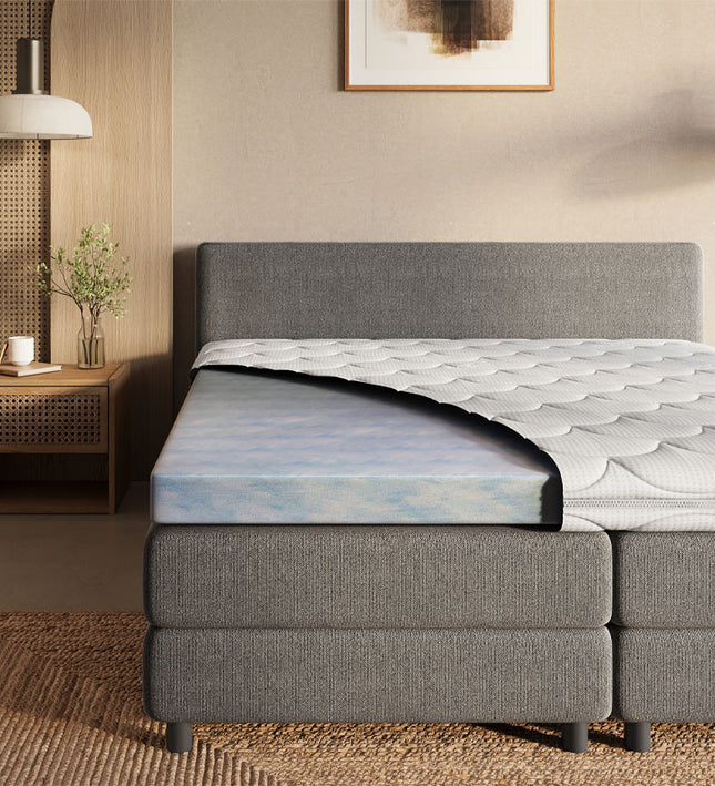 Dreamhouse Toppermatras Luxury Line - Hybrid Koudschuim