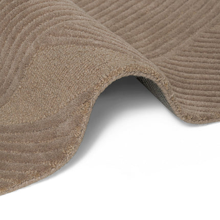 Ted Baker Vloerkleed Victoria Rond - Beige