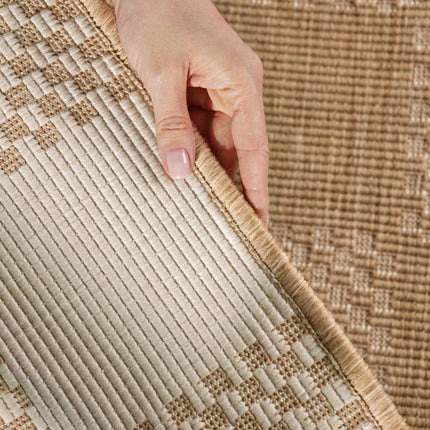 Ted Baker Vloerkleed Dorothy Rechthoekig - Jute Wit