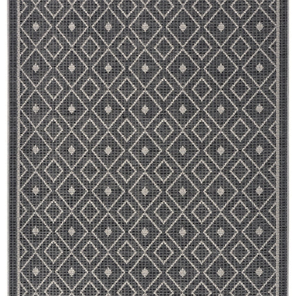 Vloerkleed Lahal Rechthoekig - Grijs/Beige