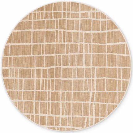 Ted Baker Vloerkleed Crouch Rond - Jute wit