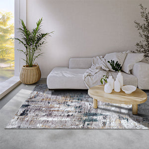 Elle Decoration Vloerkleed Malard - Sapphire Gold