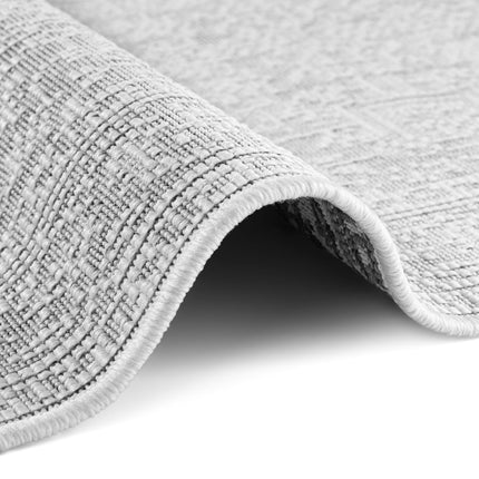 Dubbelzijdig Buitenkleed Kona - Wit/Grijs